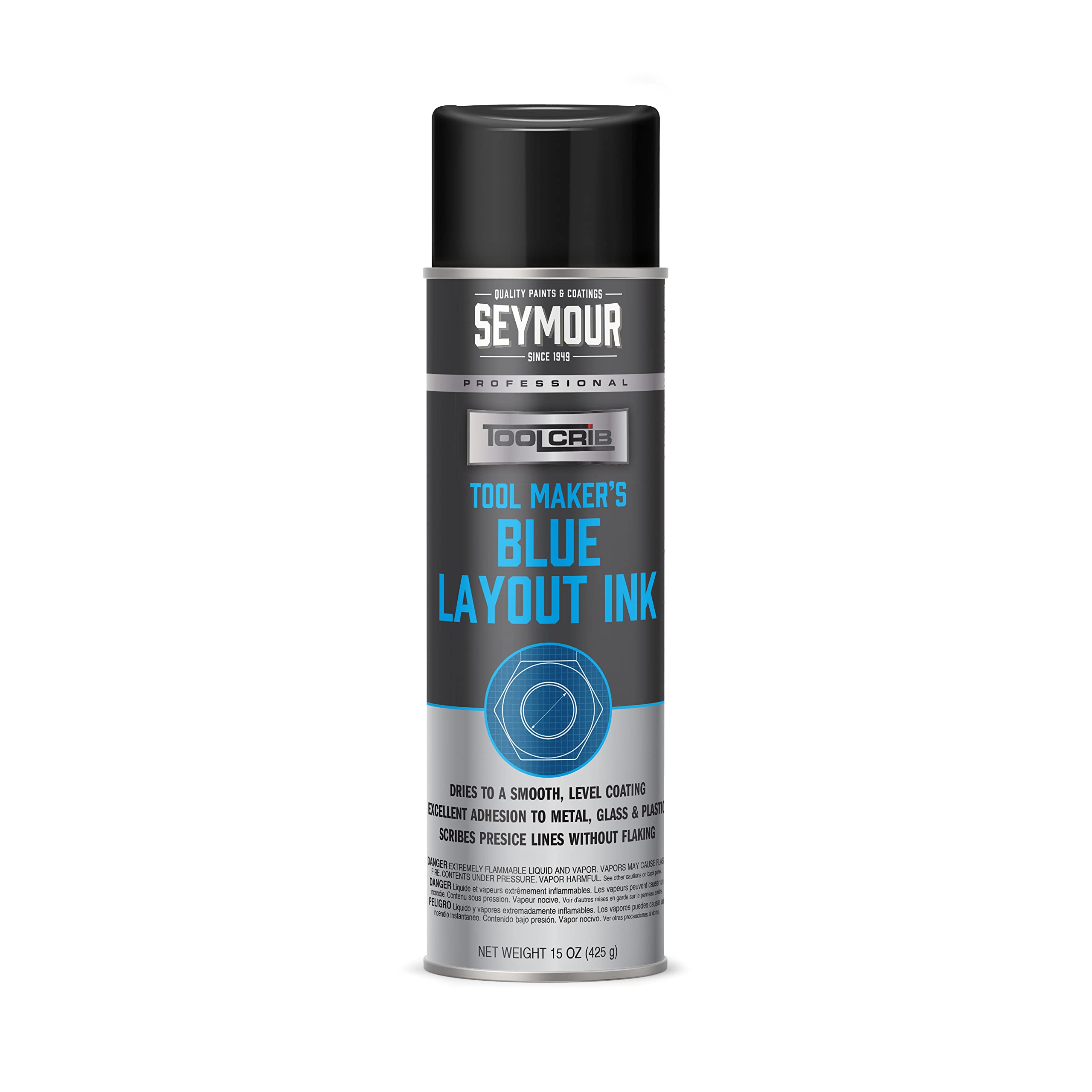 Seymour 620-1558 Toolmaker's Blue Layout Ink, Spray Paint